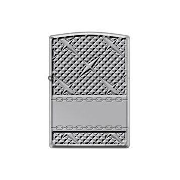 Zippo Diamond Plate Chain Design Çakmak