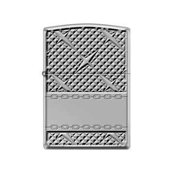 Zippo Diamond Plate Chain Design Çakmak