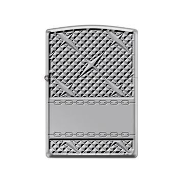 Zippo Diamond Plate Chain Design Çakmak