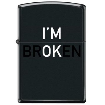 Zippo I'm Ok Design Çakmak