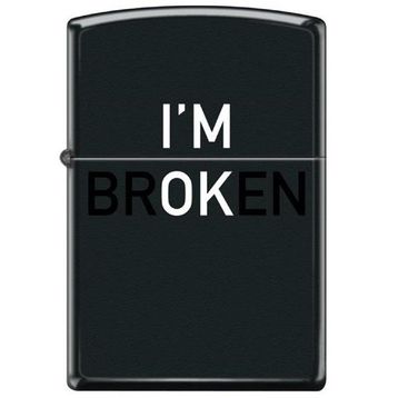 Zippo I'm Ok Design Çakmak