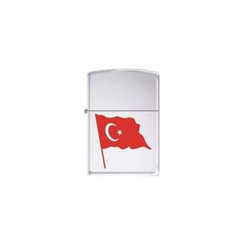 Zippo Turkish Türk Bayrağı Flag Çakmak