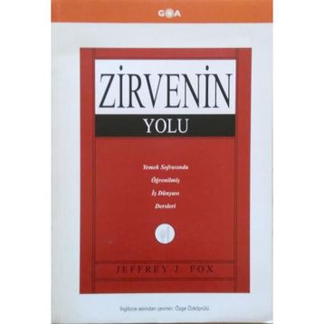 Zirvenin Yolu - Jeffrey J. Fox