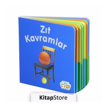 Zıt Kavramlar - Mini Karton Kitaplar