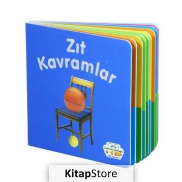 Zıt Kavramlar - Mini Karton Kitaplar