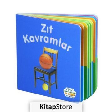 Zıt Kavramlar - Mini Karton Kitaplar