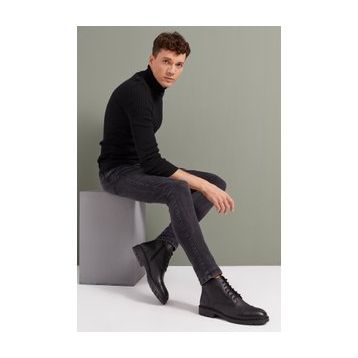 Ziya 113447 307 Siyah Erkek Bot