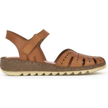Ziya 1311008 204 Taba Deri Kadın Sandalet