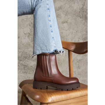 Ziya 13319Z66302 Taba Hakiki Deri Kadın Bot