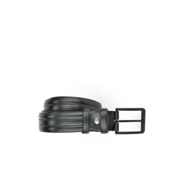 Ziya 141980Z102 Siyah 3.5 cm Erkek Kemer
