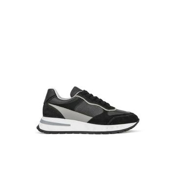 Ziya 1431000Z6020 Hakiki Deri Siyah Kadın Sneaker