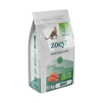 Zoey Somonlu Kısırlaştırılmış 15 kg Yetişkin Kedi Maması