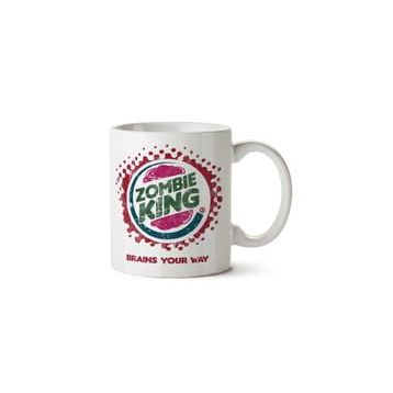 Zombie King Fast Food Baskılı Kupa