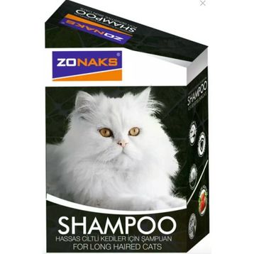 Zonaks Hassas Ciltli Kediler İçin 20x10 ml Şampuan