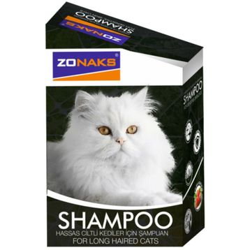 Zonaks Hassas Ciltli Kediler İçin 20x10 ml Şampuan