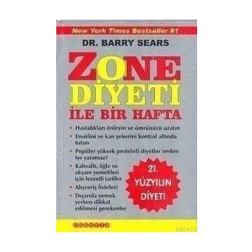 ZONE DIYETI İLE BIR HAFTA - BARRY SEARS