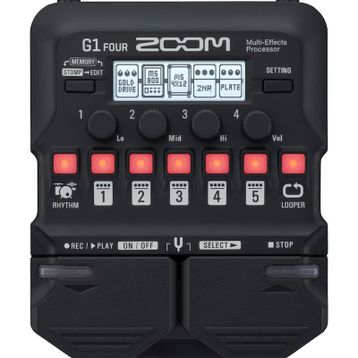 Zoom G1 Four Multi Efekt Prosesörü