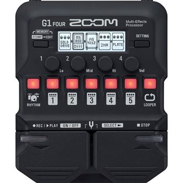 Zoom G1 Four Multi Efekt Prosesörü