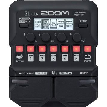 Zoom G1 Four Multi Efekt Prosesörü
