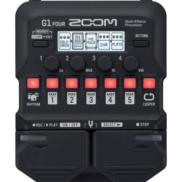 Zoom G1 Four Multi Efekt Prosesörü