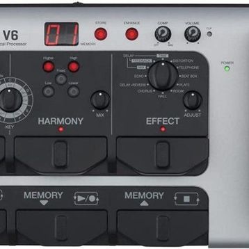 Zoom V6-SP Vokal Efekt Prosesörü