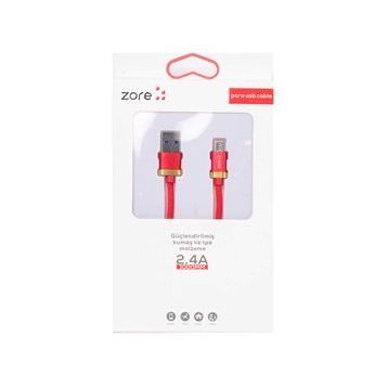 Zore 1 m Poro Micro USB Kablo