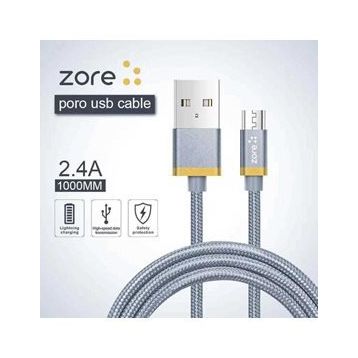 Zore 1 m Poro Micro USB Kablo
