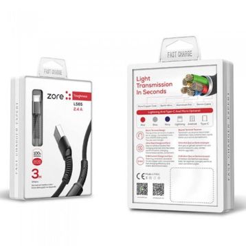Zore 3000 mAh 3 Usb li 2 in 1 Micro Araç Şarj Seti