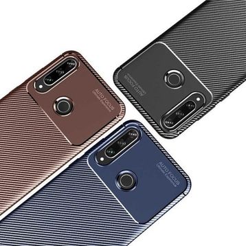 Zore 5F15-13859 Huawei Y6p Negro Silikon Cep Telefonu Kılıf