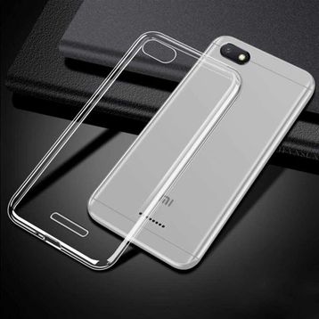 Zore 8314 Xiaomi Redmi 6A Süper Renksiz Silikon Cep Telefonu Kılıf