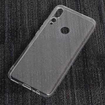 Zore 9742 Huawei Y9 Prime 2019 Süper Renksiz Silikon Cep Telefonu Kılıf