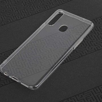Zore 9887 Galaxy A20S Süper Renksiz Silikon Cep Telefonu Kılıf