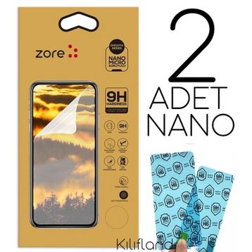 Zore Alcatel 1S Zore Maxi Glass Temperli Cam Ekran Koruyucu