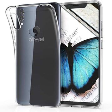 Zore Alcatel 5V Süper Silikon Kılıf
