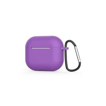 Zore Apple Airpods 3. Nesil Mor Uyumlu Standart Silikon Kılıf