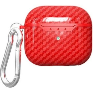Zore Apple Airpods 3. Nesil Uyumlu Airbag 05 Silikon Kırmızı Kılıf
