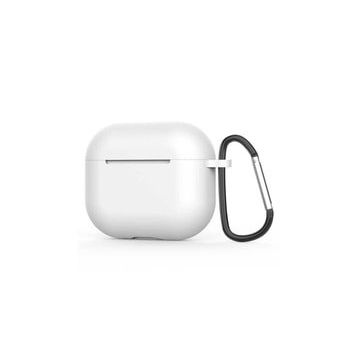 Zore Apple Airpods 3. Nesil Uyumlu Airbag 28 Beyaz Silikon Kılıf