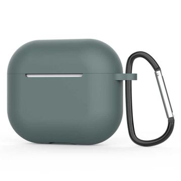 Zore Apple Airpods 3. Nesil Uyumlu Airbag 28 Koyu Yeşil Silikon Kılıf