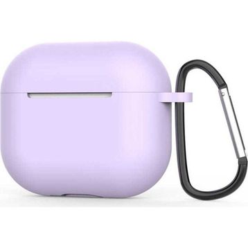 Zore Apple Airpods 3. Nesil Uyumlu Airbag 28 Lila Silikon Kılıf
