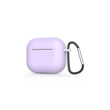 Zore Apple Airpods 3. Nesil Uyumlu Airbag 28 Lila Silikon Kılıf