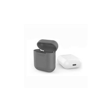 Zore Apple Airpods Gri Uyumlu Standart Silikon Kılıf