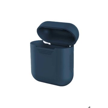 Zore Apple Airpods Lacivert Uyumlu Standart Silikon Kılıf