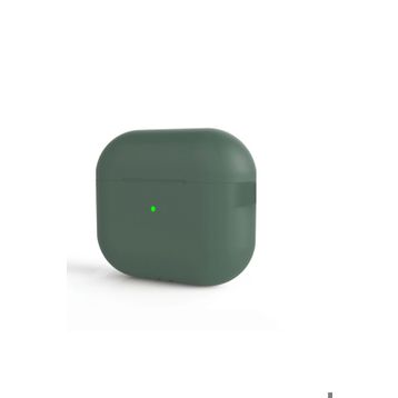 Zore Apple Airpods Pro 2 Uyumlu Koyu Yeşil Standart Silikon Kılıf