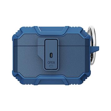 Zore Apple Airpods Pro Uyumlu Airbag Lacivert 27 Silikon Kılıf