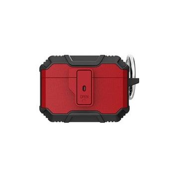Zore Apple Airpods Pro Uyumlu Airbag Siyah Kırmızı 27 Silikon Kılıf