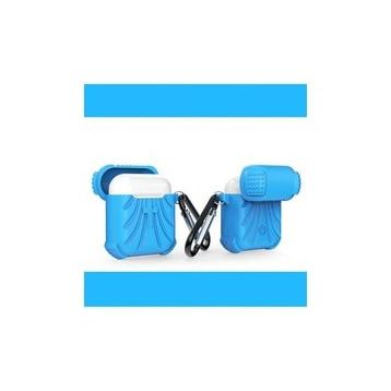 Zore Apple Airpods Uyumlu Airbag 01 Silikon Mavi Kılıf