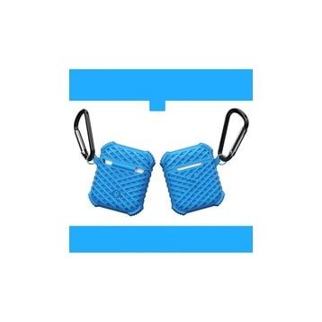 Zore Apple Airpods Uyumlu Airbag 02 Silikon Mavi Kılıf