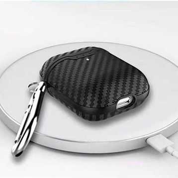 Zore Apple Airpods Uyumlu Airbag 04 Silikon Siyah Kılıf