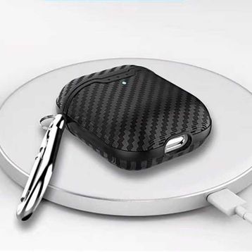 Zore Apple Airpods Uyumlu Airbag 04 Silikon Siyah Kılıf