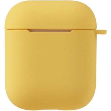 Zore Apple Airpods Uyumlu Airbag 11 Silikon Sarı Kılıf